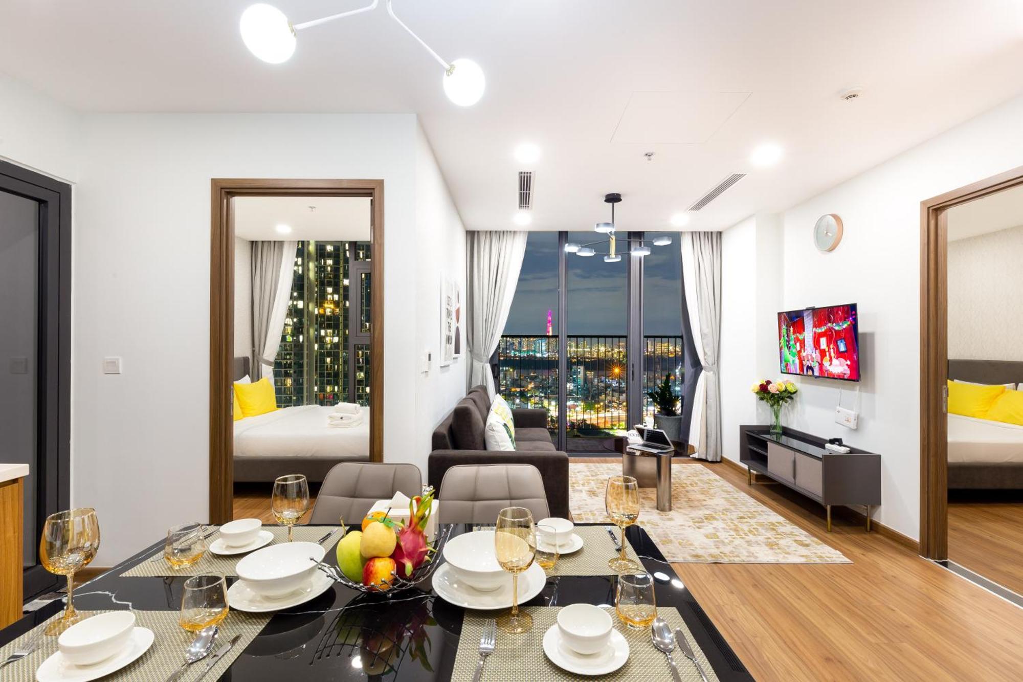 Appartement Eco Saigon - Amazing View - Free Pool & Gym Hô Chi Minh-Ville