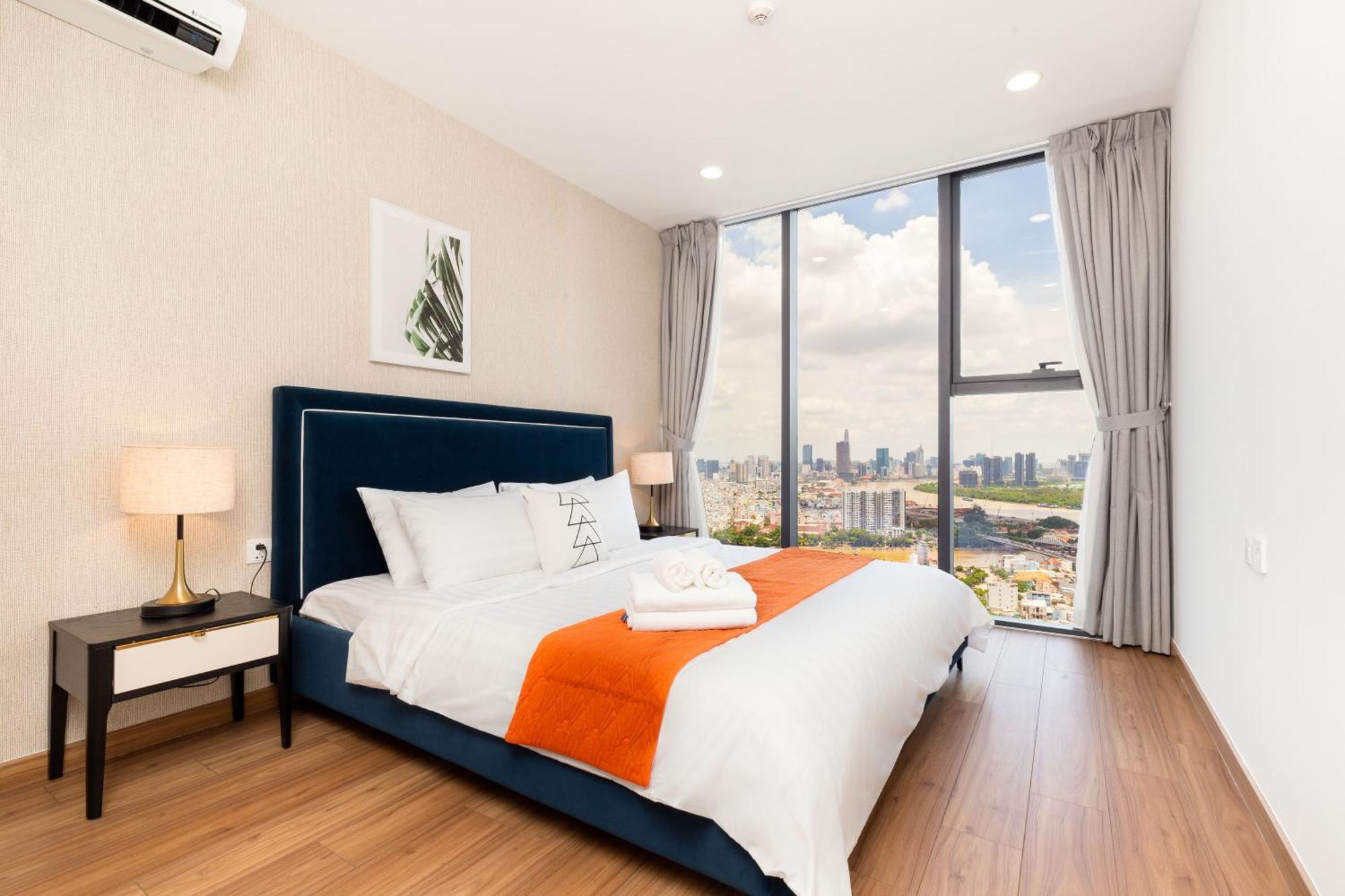 Appartement Eco Saigon - Amazing View - Free Pool & Gym *